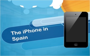 How many iPhone are in Spain?
